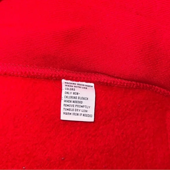 Red Polo Ralph Lauren Men’s Zip Up Hoodie Size XL